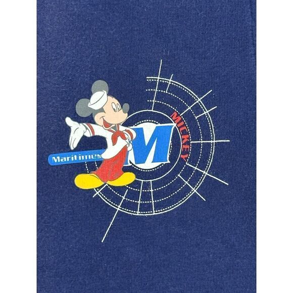 VINTAGE Y2K Mickey Mouse Disney Hawaiian Cruise Reversible Jacket Unisex Medium - Picture 8 of 15